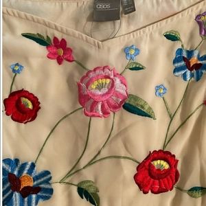 ASOS Curve Embroidered Dress